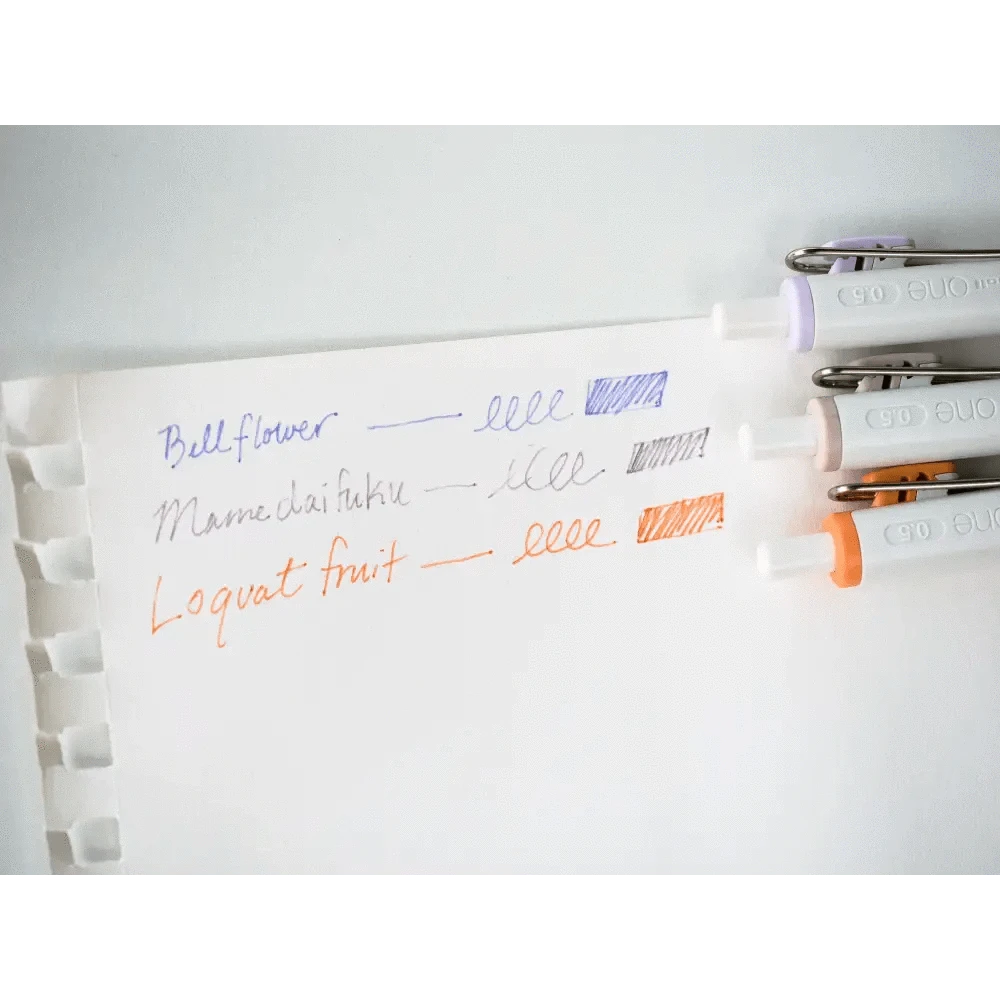 MDS Co.,Ltd. Pens Limited Edition - Uni-ball ONE Gel Pen Set of 3 - Miyabi-zutsumi