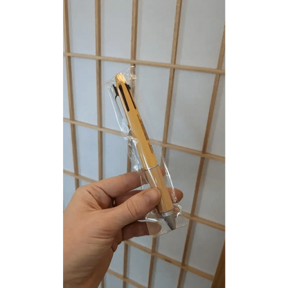 MDS Co.,Ltd. Pens Mimosa Yellow Uni Jetstream 4&1 - Bamboo 4 Color 0.5 mm - Limited Edition