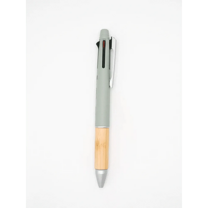 MDS Co.,Ltd. Pens Sage Uni Jetstream 4&1 - Bamboo 4 Color 0.5 mm - Limited Edition
