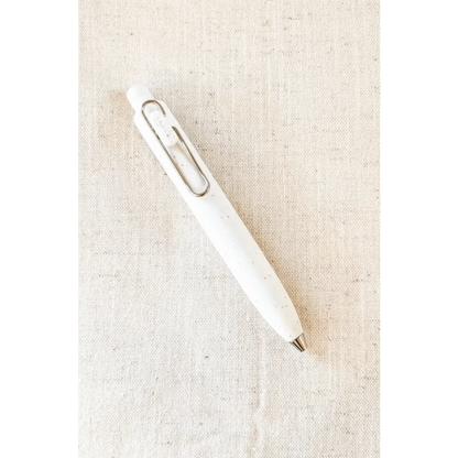 MDS Co.,Ltd. Pens White Tea - .5mm Uni-ball ONE P - Speckled- 0.5mm - Mitsubishi Pencil