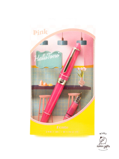 MDS Co.,Ltd. Pink Fountain Pen MONO Fonte - Halutone