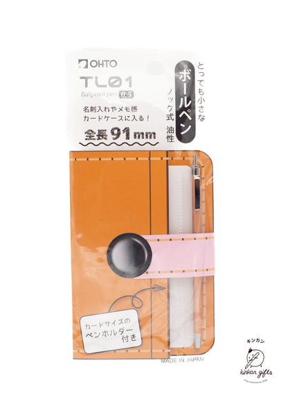 MDS Co.,Ltd. Pink Gold - Ballpoint OHTO TL01 - Small Ballpoint Pen/Mechanical Pencil