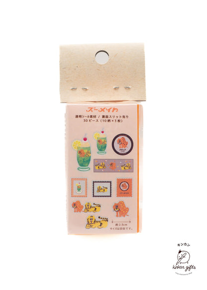 MDS Co.,Ltd. RYU-RYU Aderia Vintage Sticker Flake Box