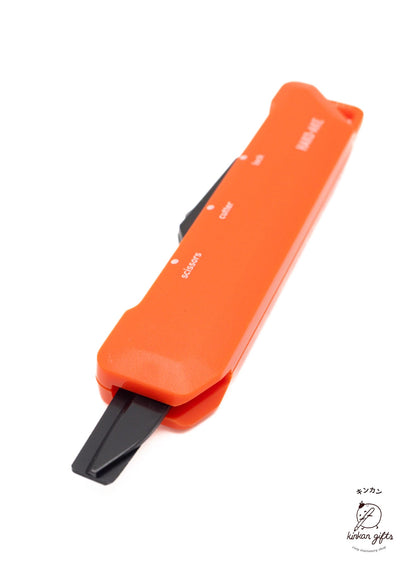 MDS Co.,Ltd. Scissors & Cutting Tools Kokuyo - Hako-Ake - 2-Way Portable Knife and Scissor Tool