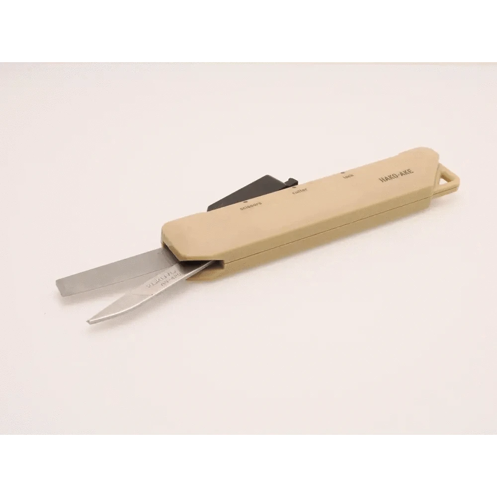MDS Co.,Ltd. Scissors Hakoake 2-Way Portable Knife and Scissor tool by KOKUYO