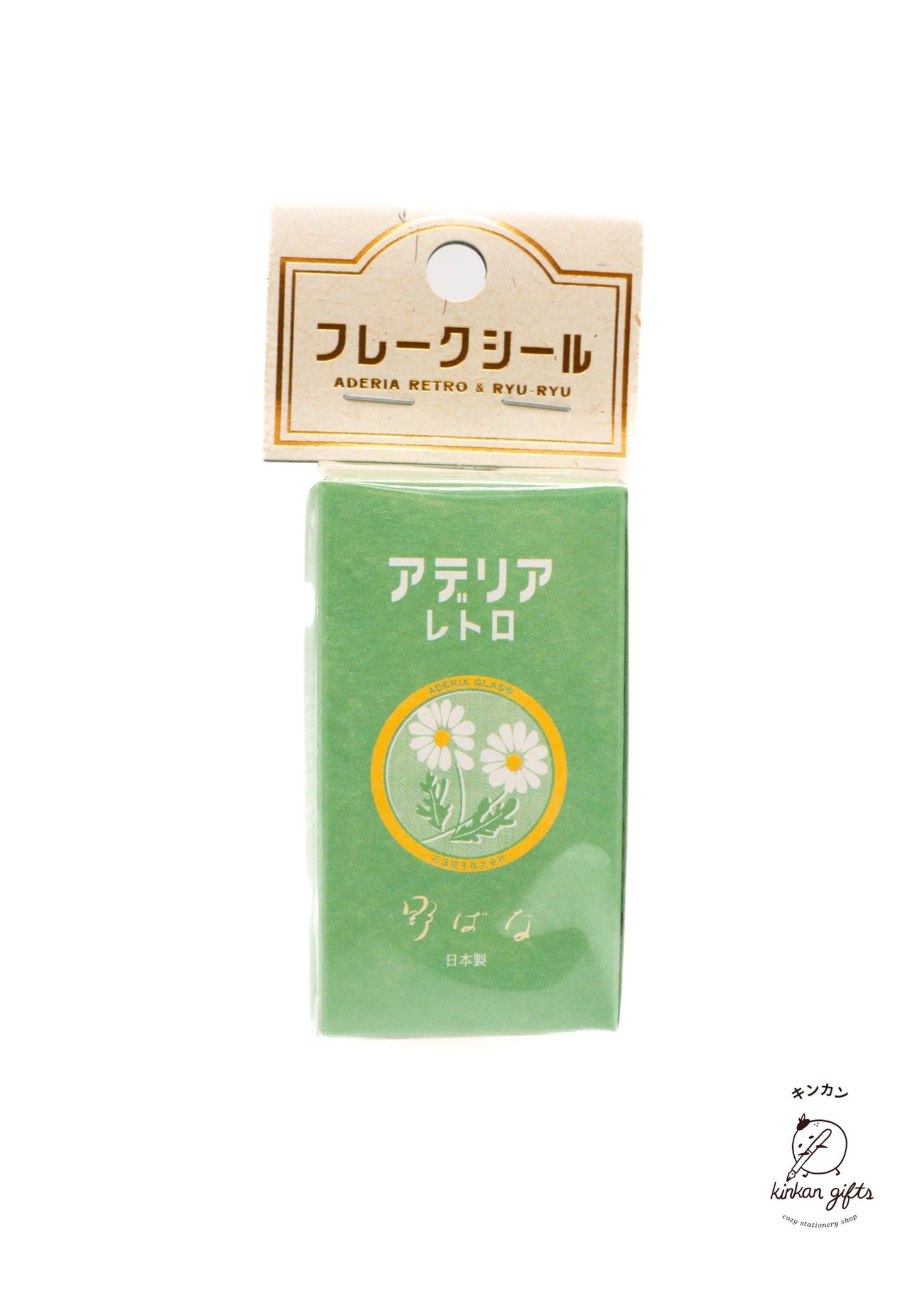 MDS Co.,Ltd. Wild Flowers RYU-RYU Aderia Vintage Sticker Flake Box