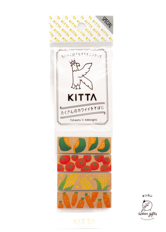 MDS Co.,Ltd. Yasai KINGJIM KITTA Special Washi Tape