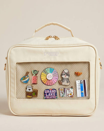 Menmin Made Cream Ultimate Journal Bag | Stationery Bag