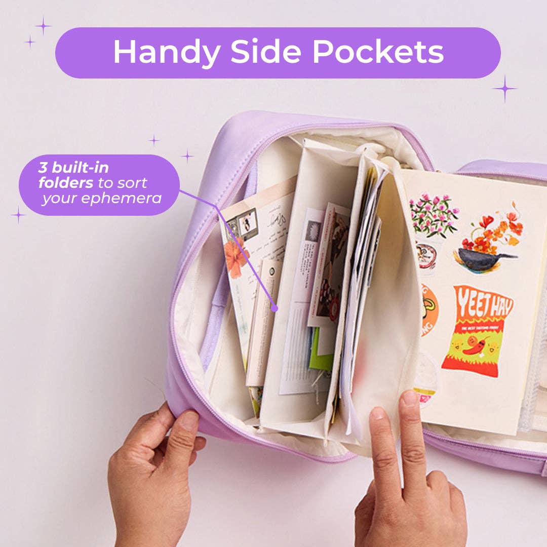 Menmin Made Matcha Ultimate Journal Bag | Stationery Bag