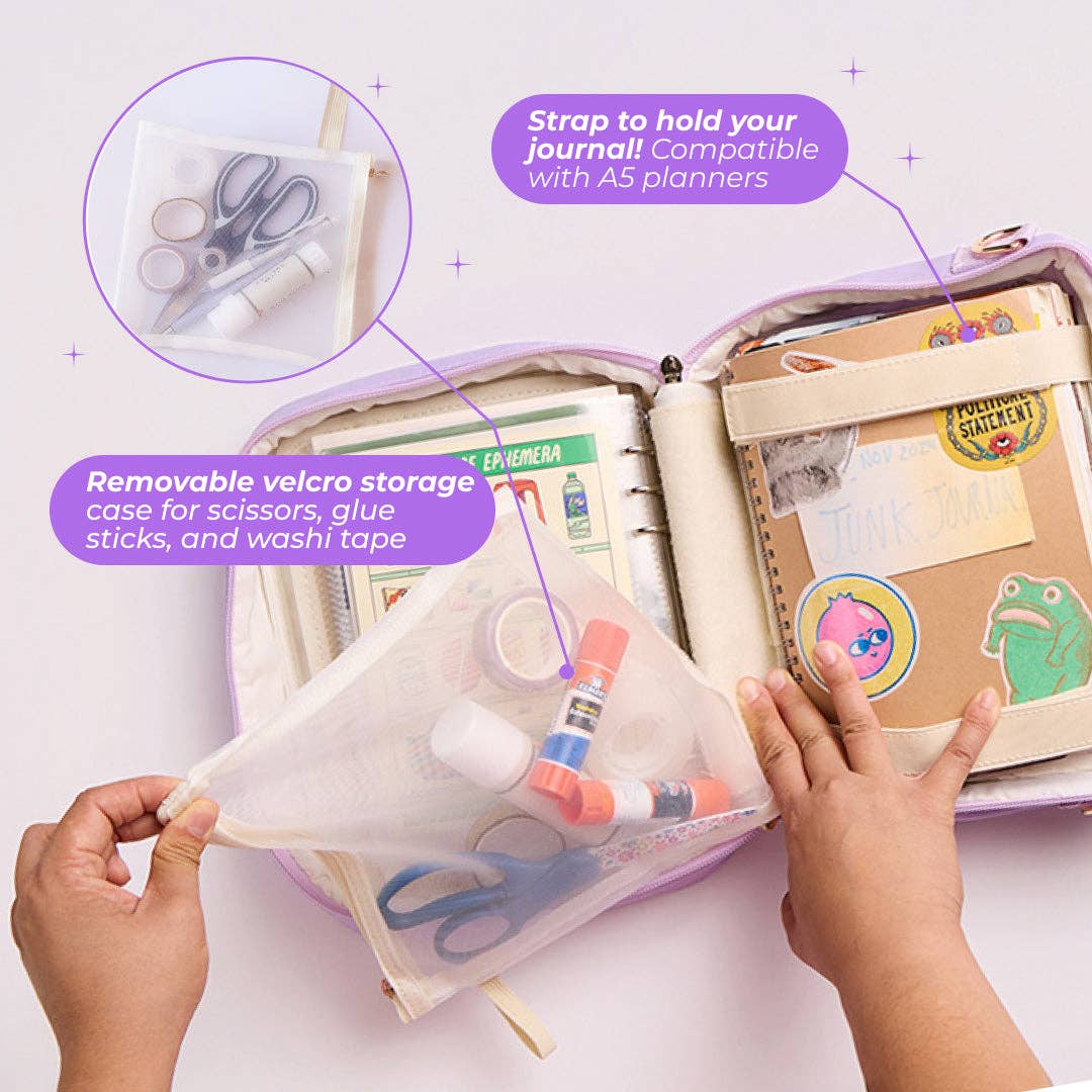 Menmin Made Matcha Ultimate Journal Bag | Stationery Bag
