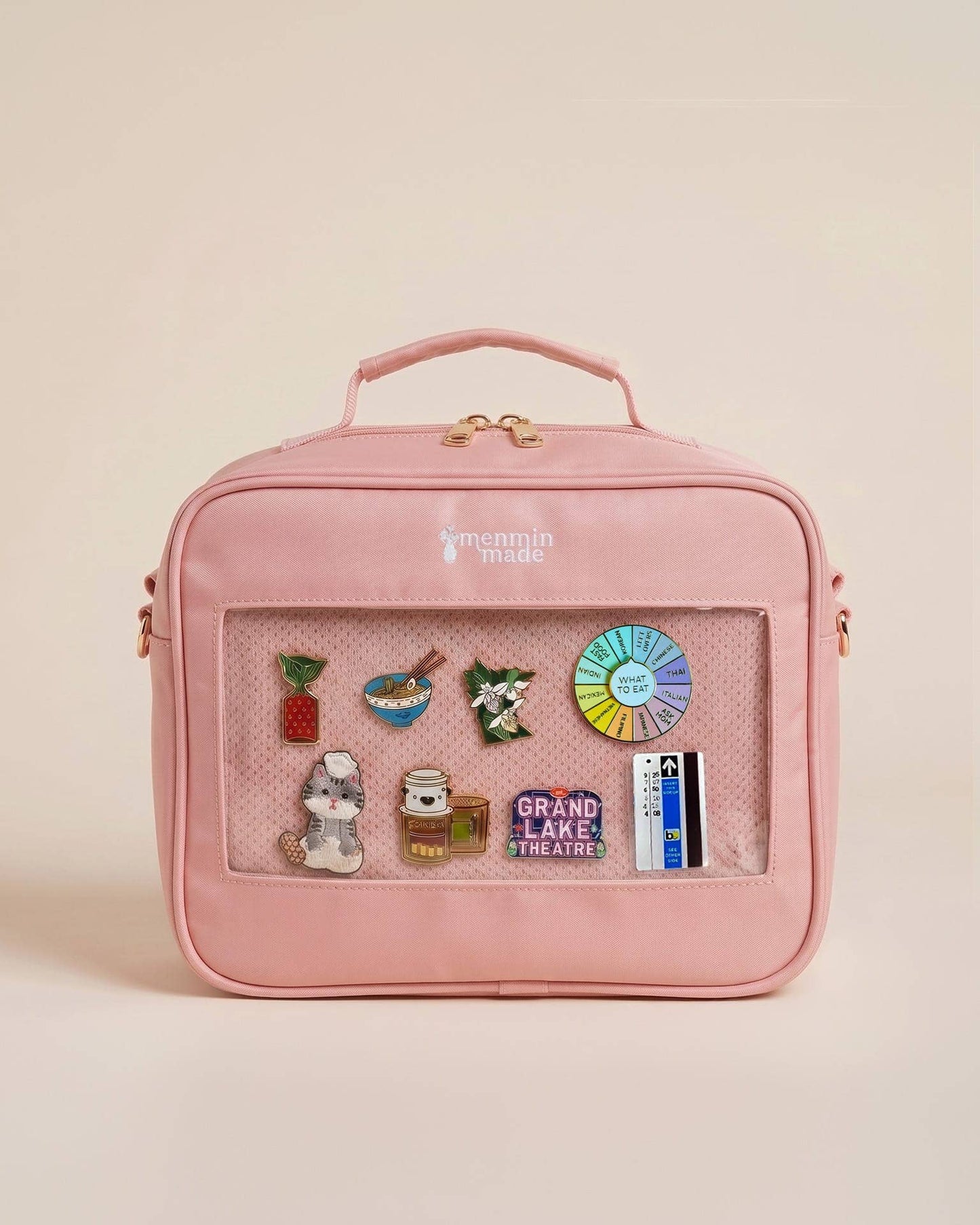 Menmin Made Pink Ultimate Journal Bag | Stationery Bag