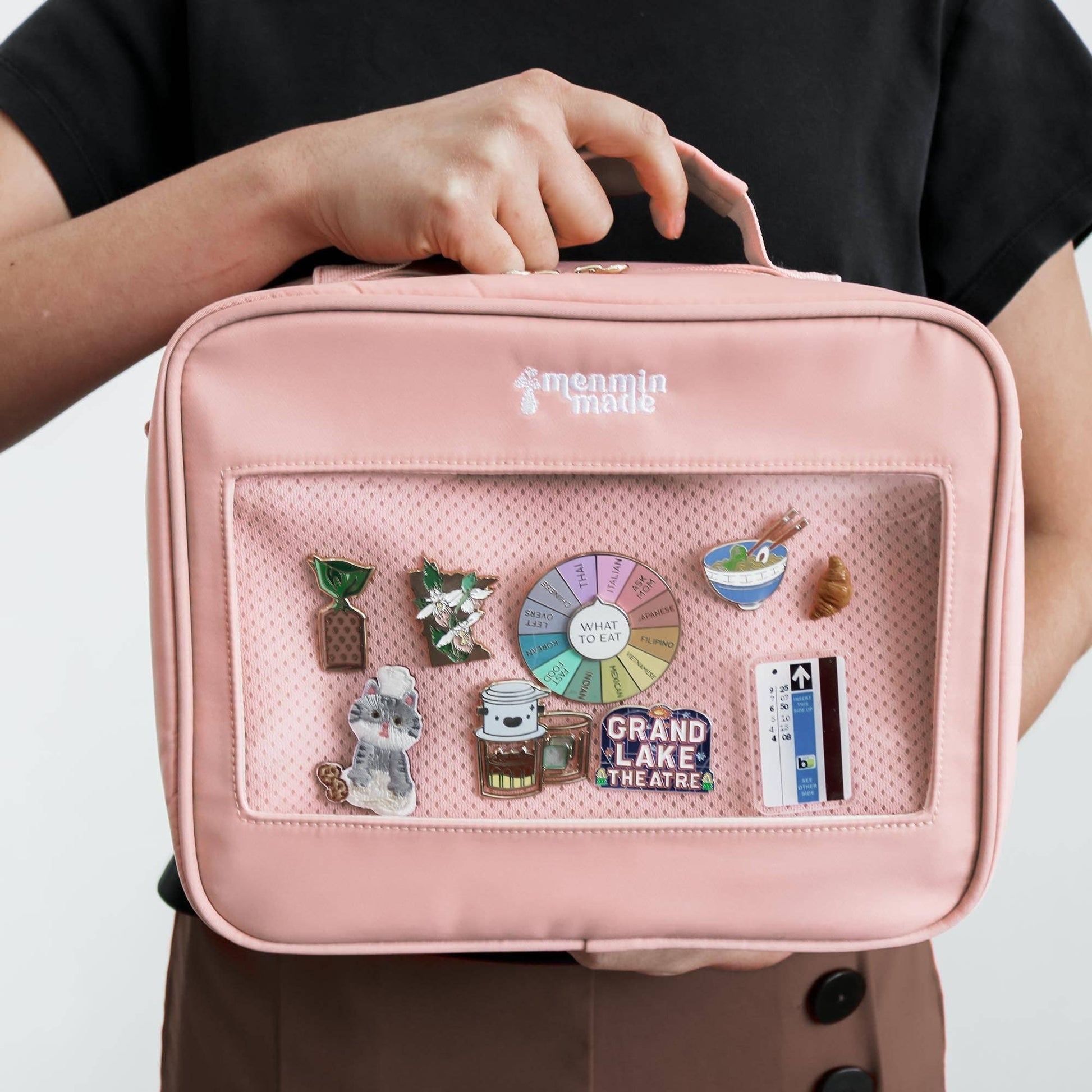 Menmin Made Pink Ultimate Journal Bag | Stationery Bag