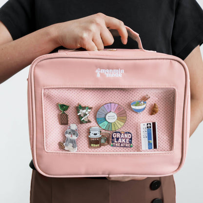 Menmin Made Pink Ultimate Journal Bag | Stationery Bag