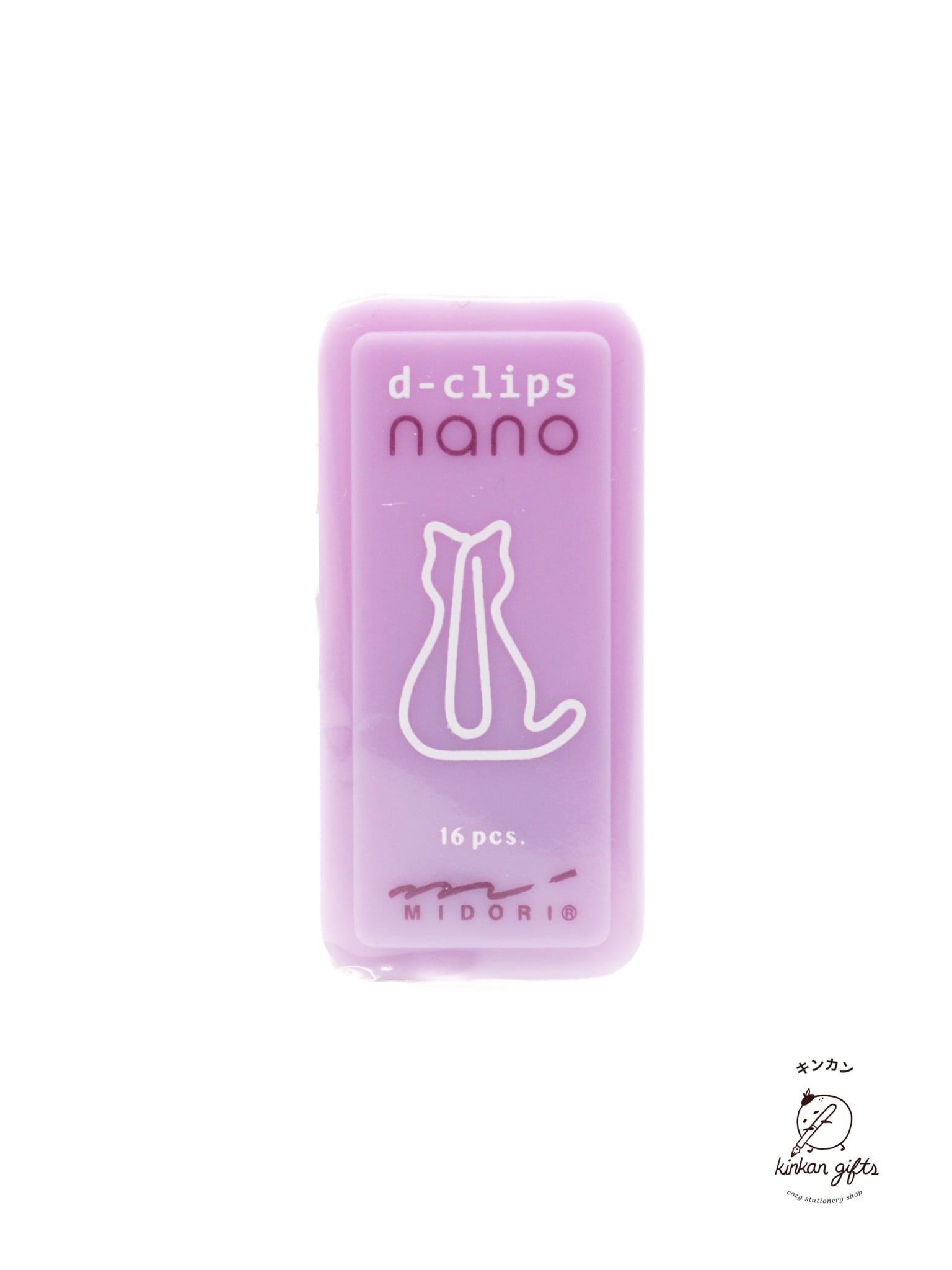 MIDORI Book Clips Cat MIDORI - D-Clips nano