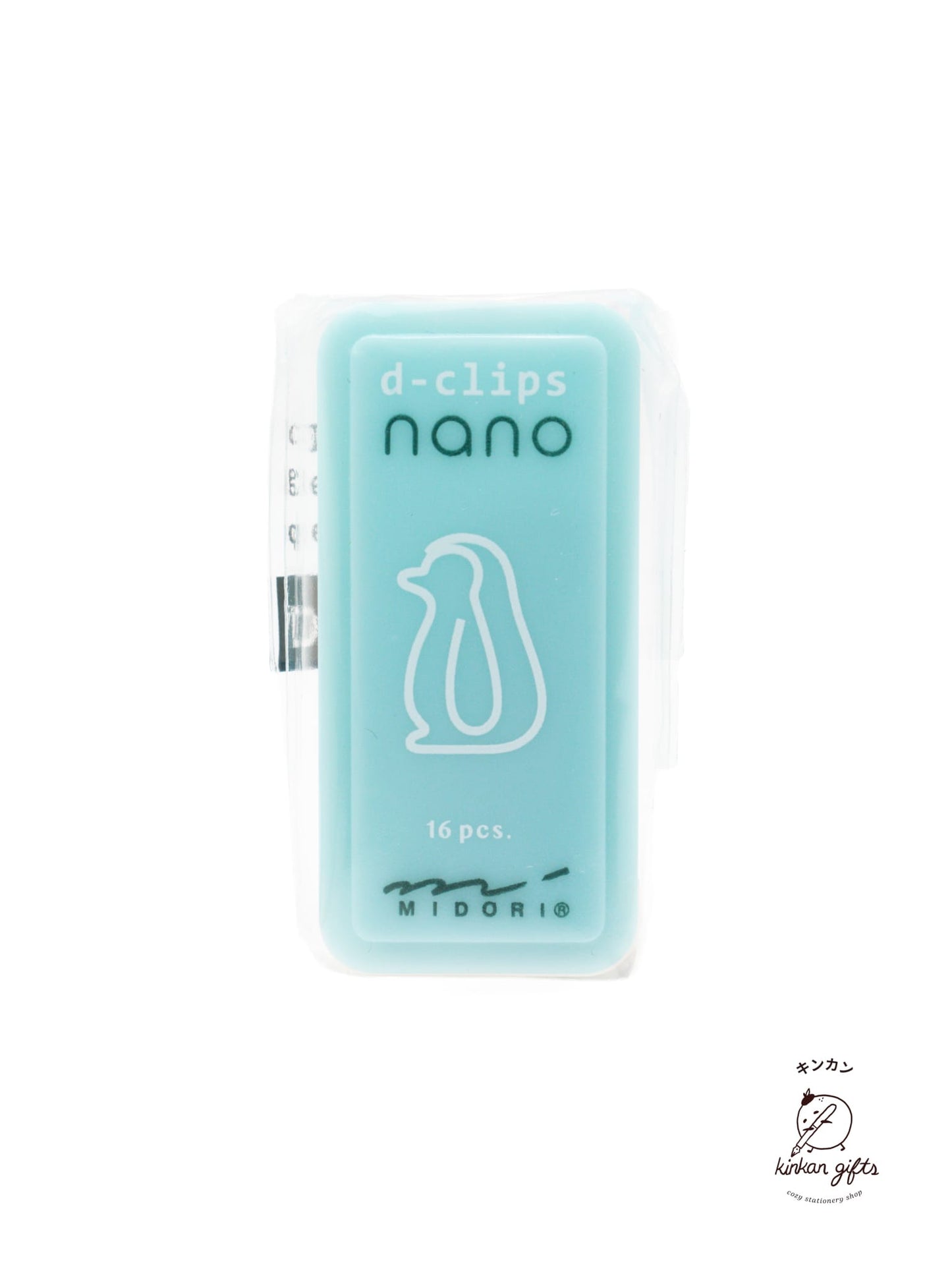 MIDORI Book Clips Penguin MIDORI - D-Clips nano