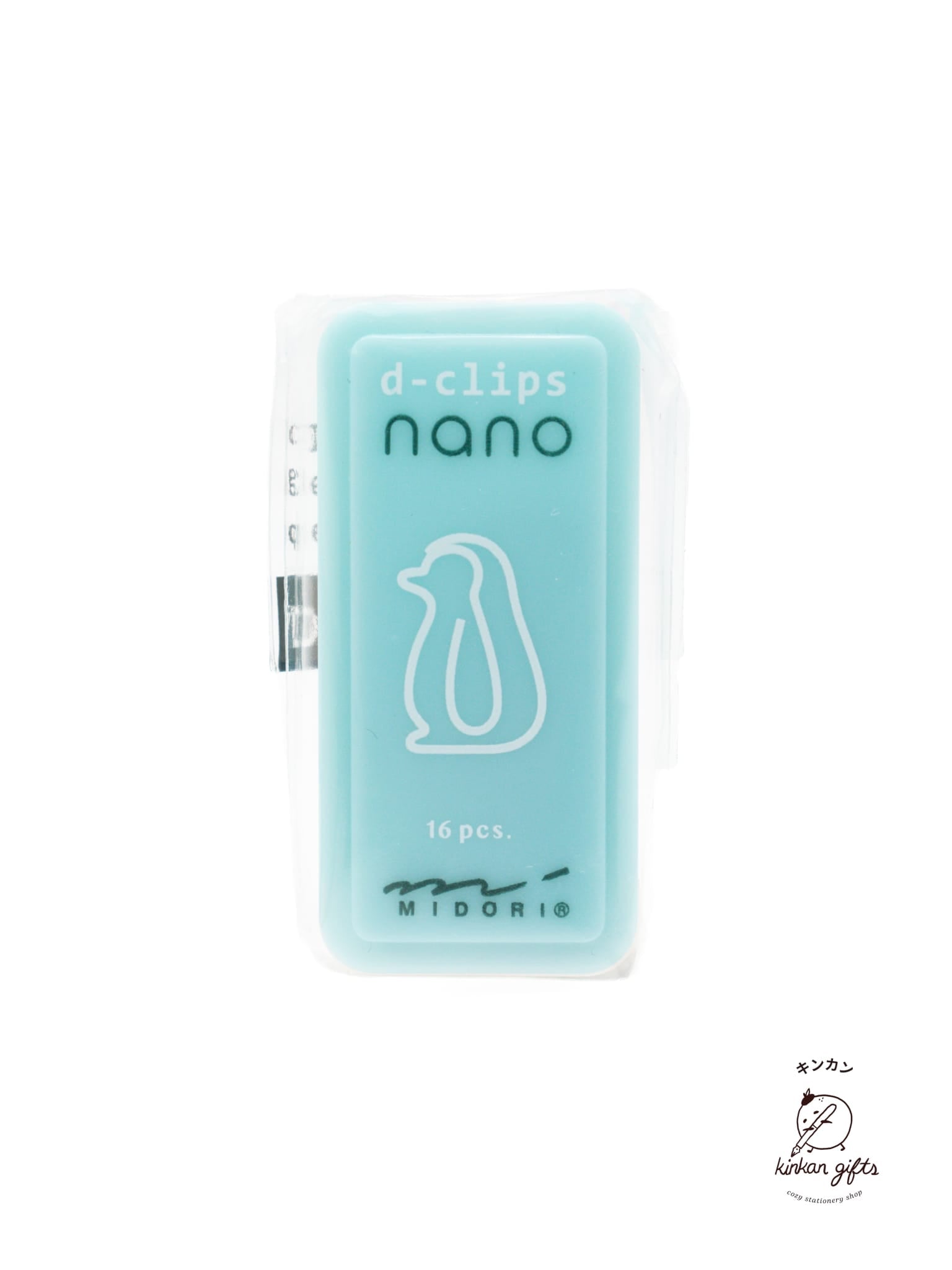 MIDORI Book Clips Penguin MIDORI - D-Clips nano