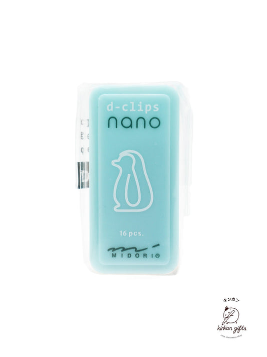 MIDORI Book Clips Penguin MIDORI - D-Clips nano
