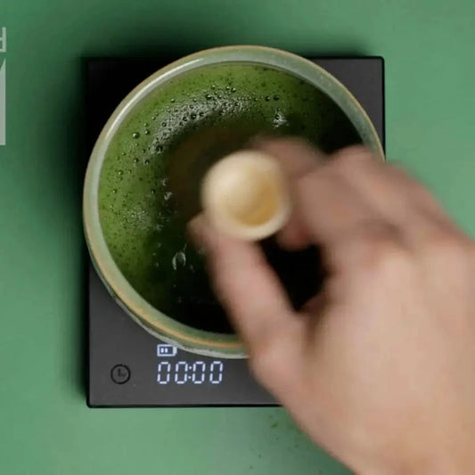 Midori Spring Limited Tea & Tea Sets Natural Bamboo Matcha Whisk Chasen | Handmade Aged Bamboo | 80 Prongs