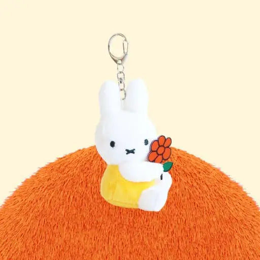 Miffy & Friends with Flower Plush Key Chain bag Charm