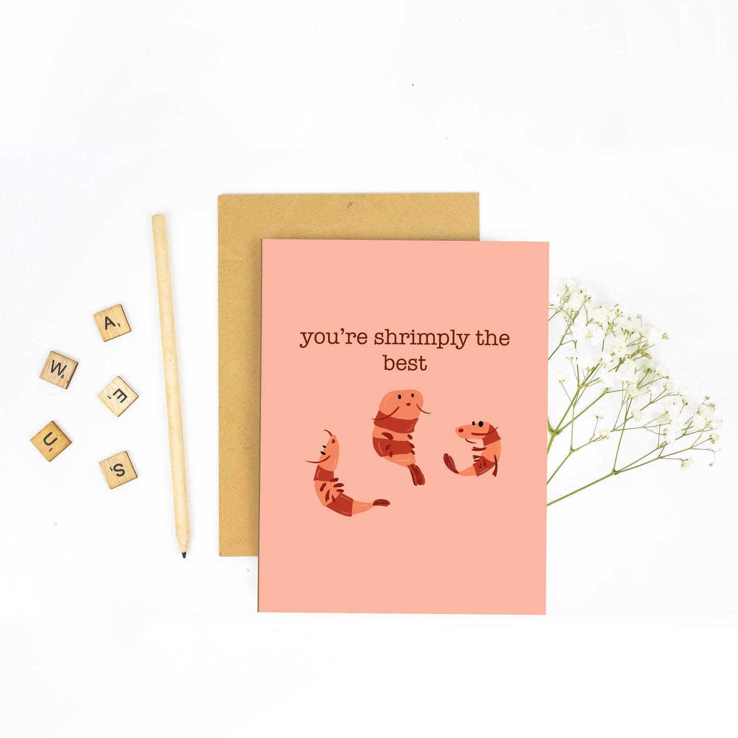 Milky & Co. Studios You're Shrimply the Best - Congratulations Card