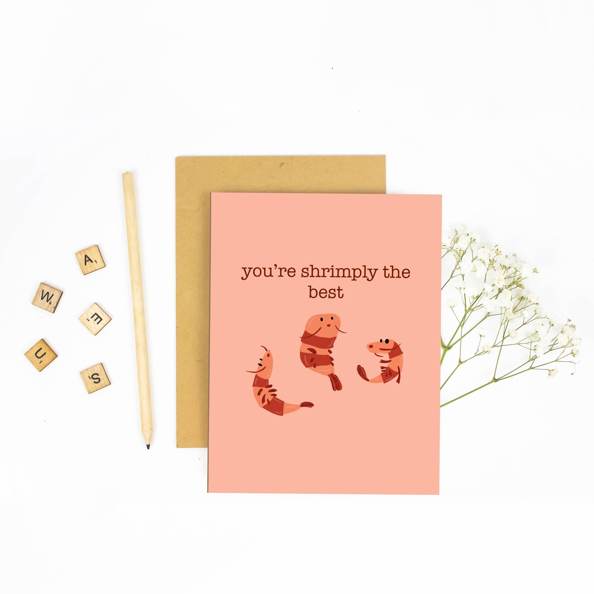 Milky & Co. Studios You're Shrimply the Best - Congratulations Card