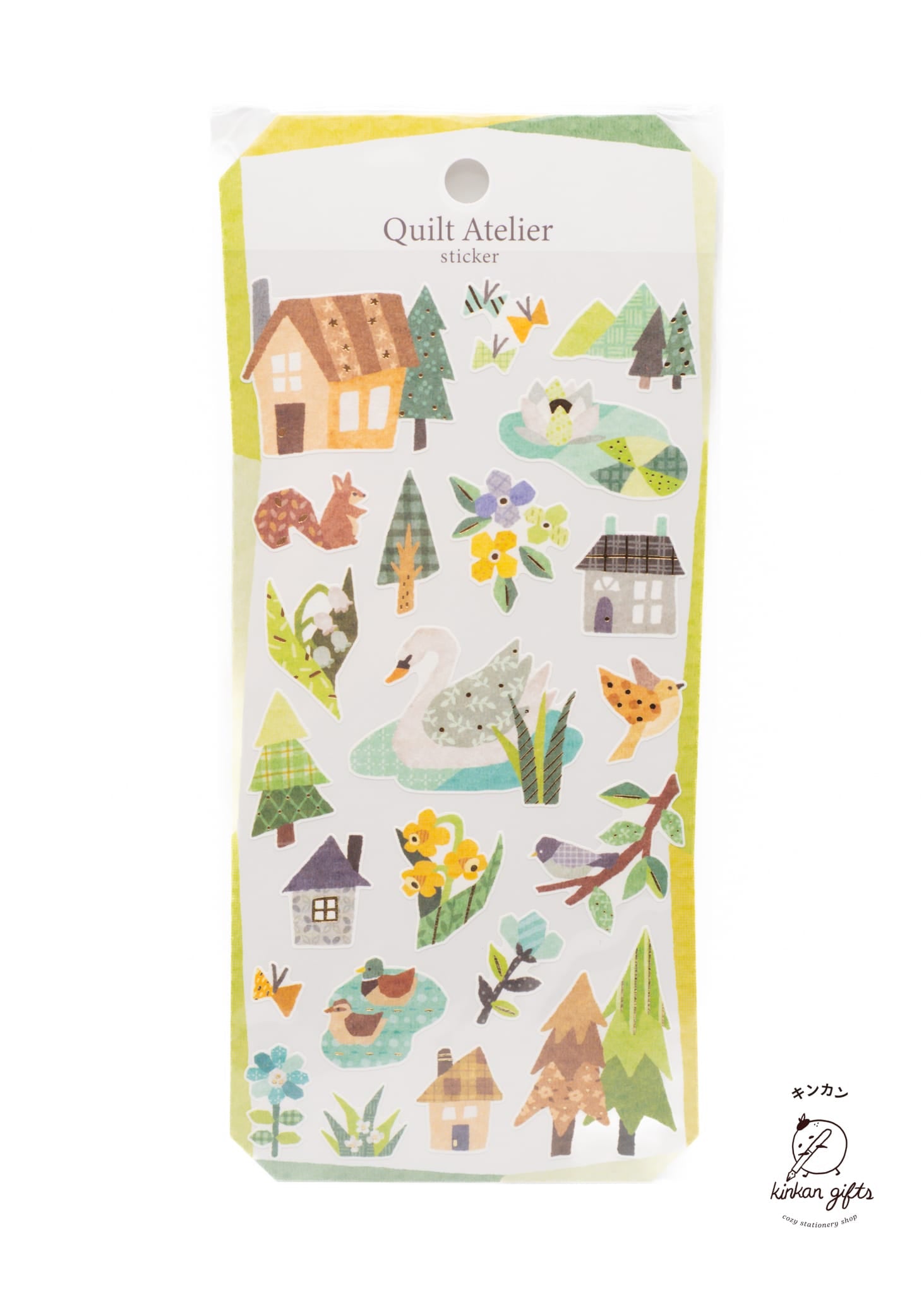 MIND WAVE House Near the Lake Mind Wave - Quilt Atelier Sticker Sheet