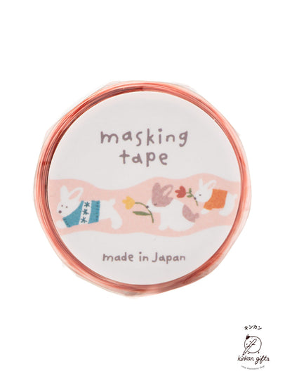 MIND WAVE Mindwave - Hokkori Washi Tape Die-Cut Rabbit