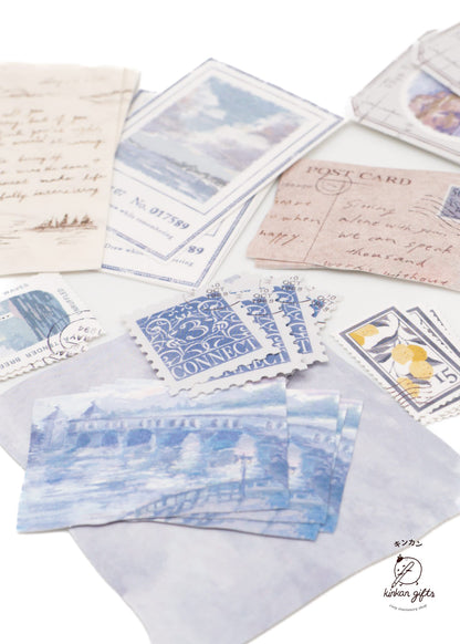 MIND WAVE Moonlight Flake Stickers Landscape Sticker Moonlight