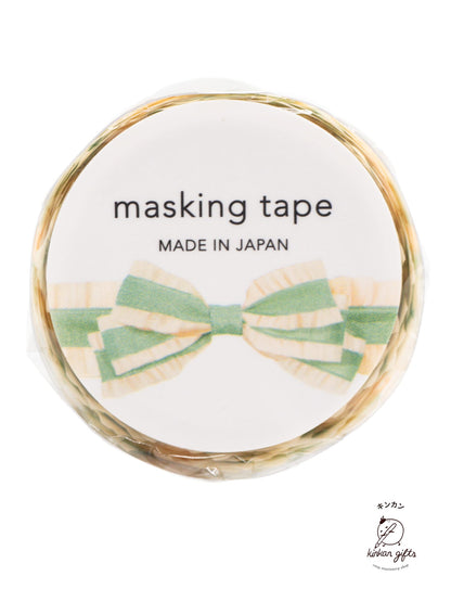 MIND WAVE Ruffle Green Mindwave - Ribbon Washi Tape