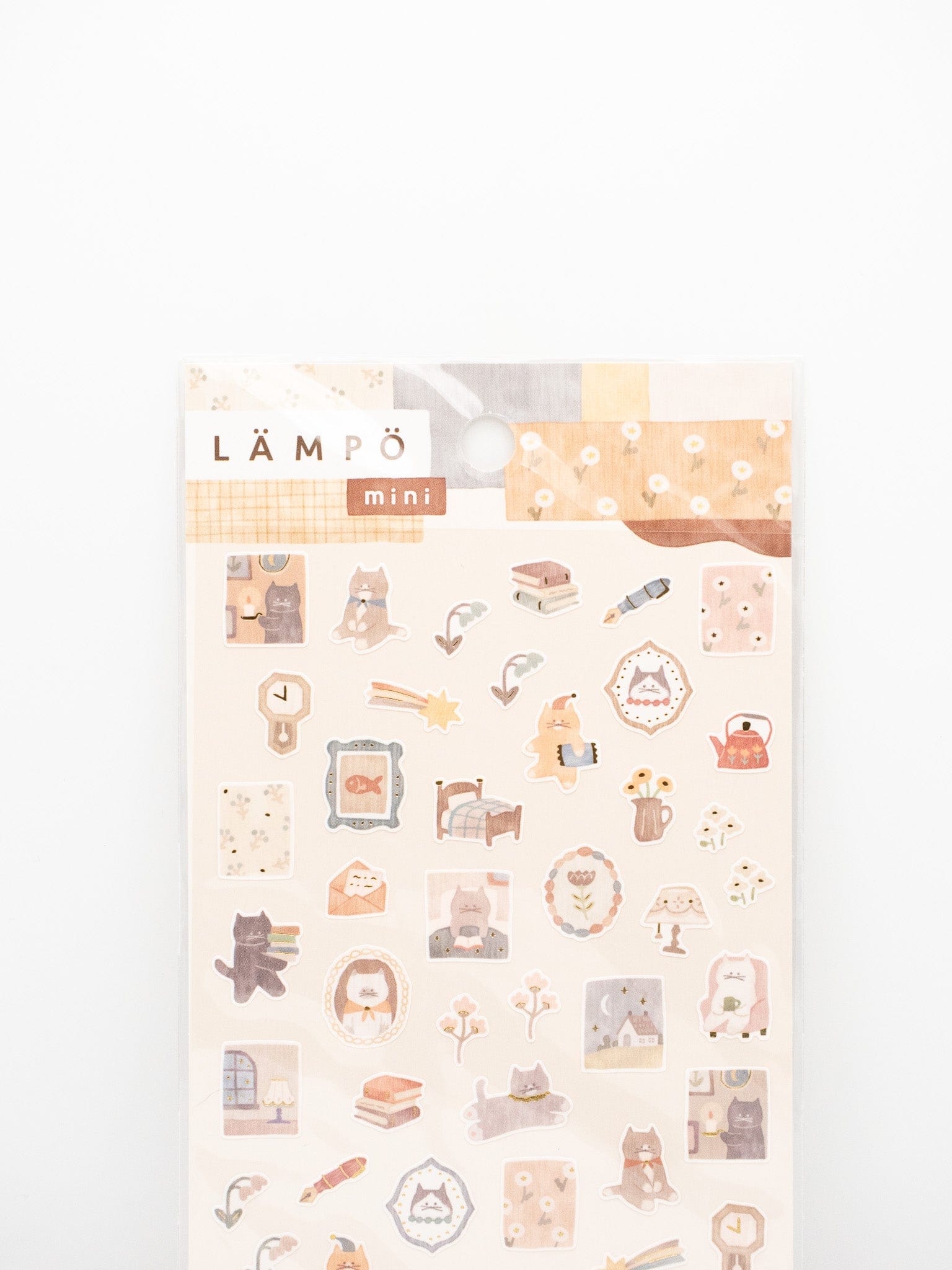 MIND WAVE Sticker Sheet Cat at Night Sticker Sheet