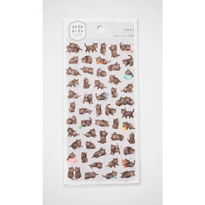 MIND WAVE Sticker Sheet Mame-Mame Animal Sticker Sheet