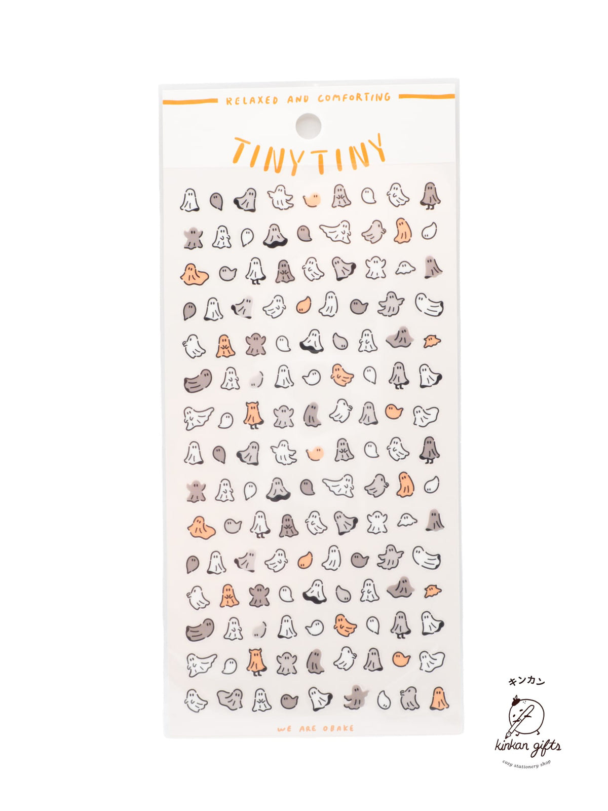 MIND WAVE Sticker Sheet Mindwave Tiny Tiny Sticker Sheet - Obake (Ghosts)