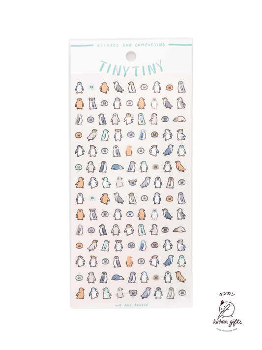 MIND WAVE Sticker Sheet Mindwave Tiny Tiny Sticker Sheet - Penguins