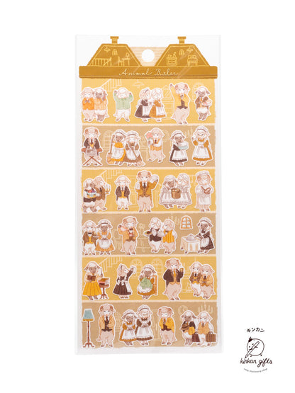 MIND WAVE Sticker Sheet Sheep Mindwave - Animal Butler Sticker Sheet