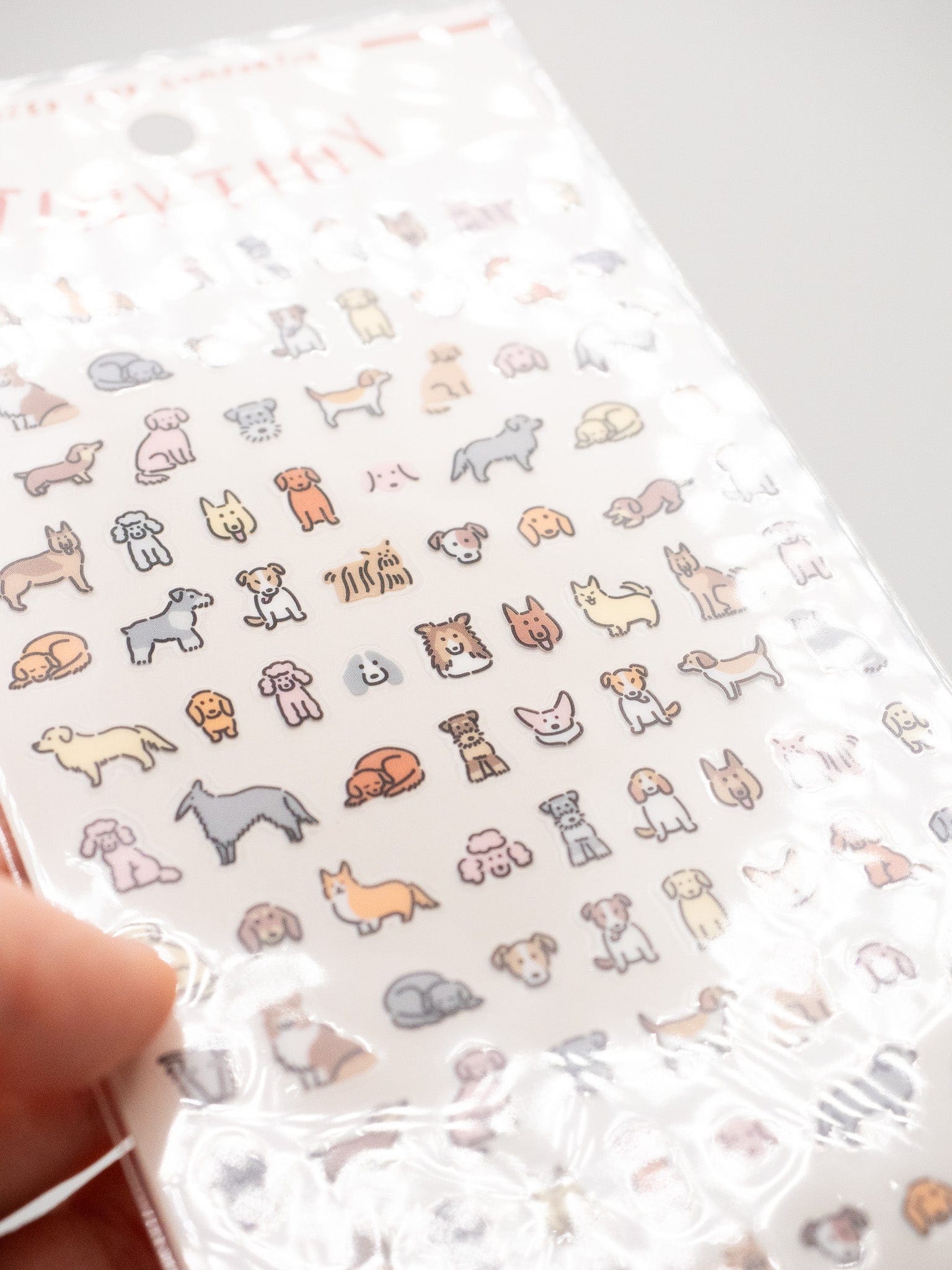 MIND WAVE Sticker Sheet Tiny Tiny Sticker Sheet - Inu (Dog)
