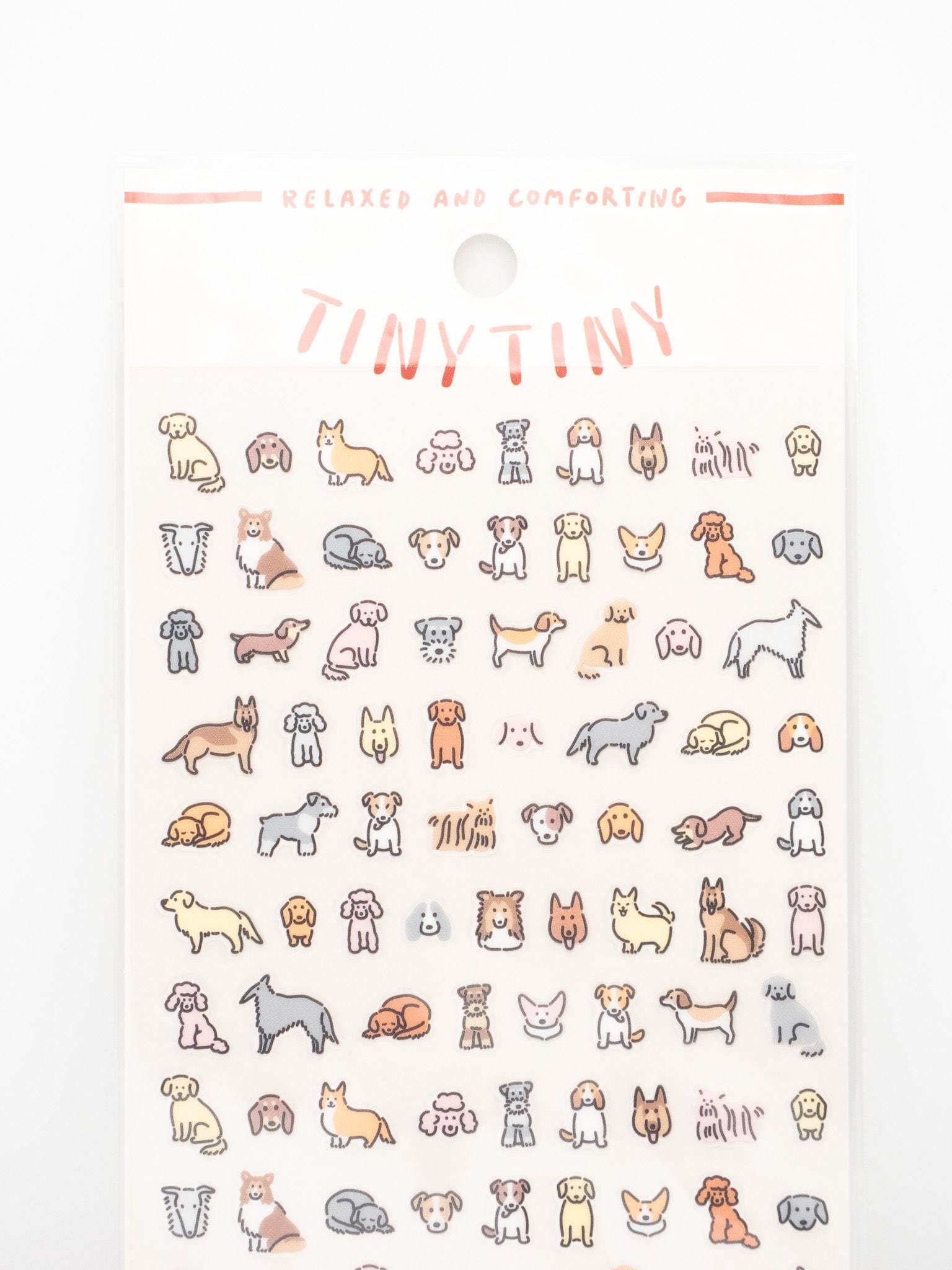 MIND WAVE Sticker Sheet Tiny Tiny Sticker Sheet - Inu (Dog)