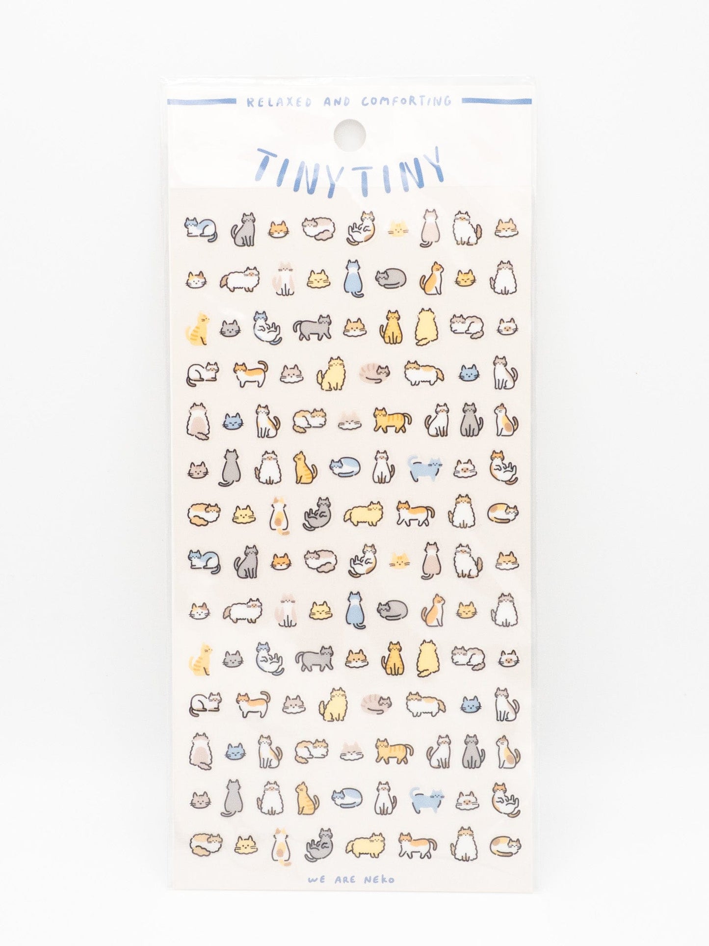 MIND WAVE Sticker Sheet Tiny Tiny Sticker Sheet- Neko (Cat)