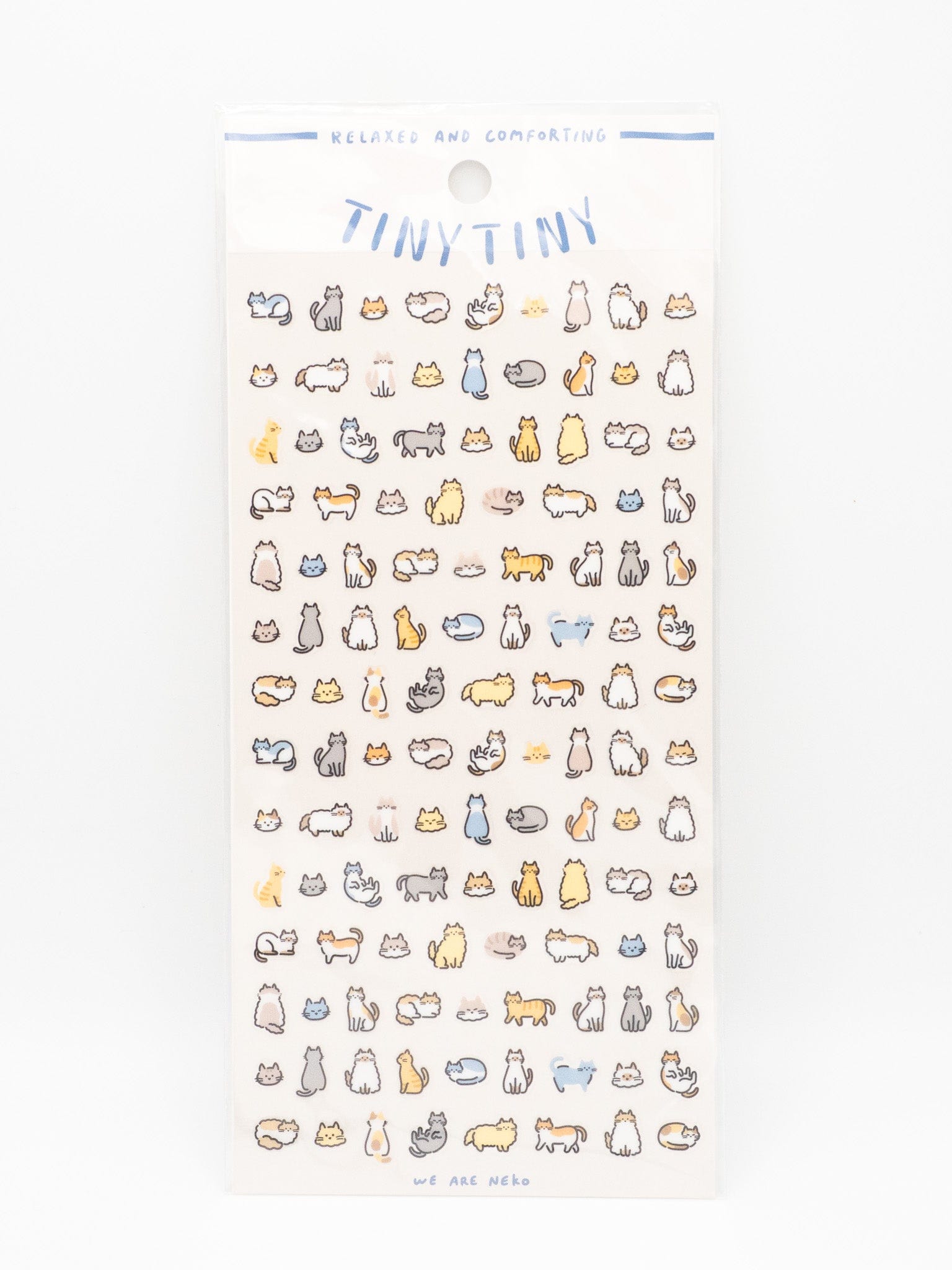 MIND WAVE Sticker Sheet Tiny Tiny Sticker Sheet- Neko (Cat)