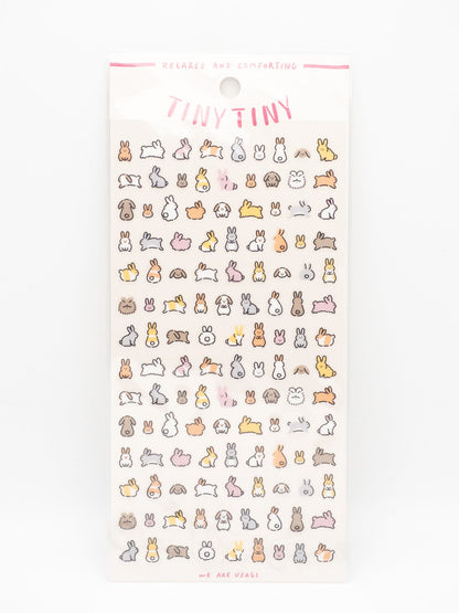 MIND WAVE Sticker Sheet Tiny Tiny Sticker Sheet - Usagi (Rabbit)