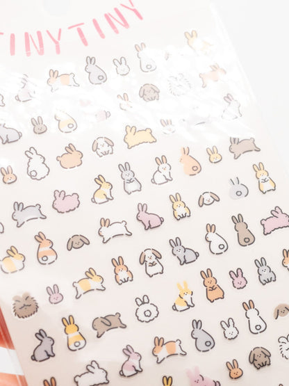 MIND WAVE Sticker Sheet Tiny Tiny Sticker Sheet - Usagi (Rabbit)