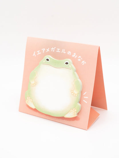 MIND WAVE Sticky Notes Frog Tummy Standing Sticky Notes