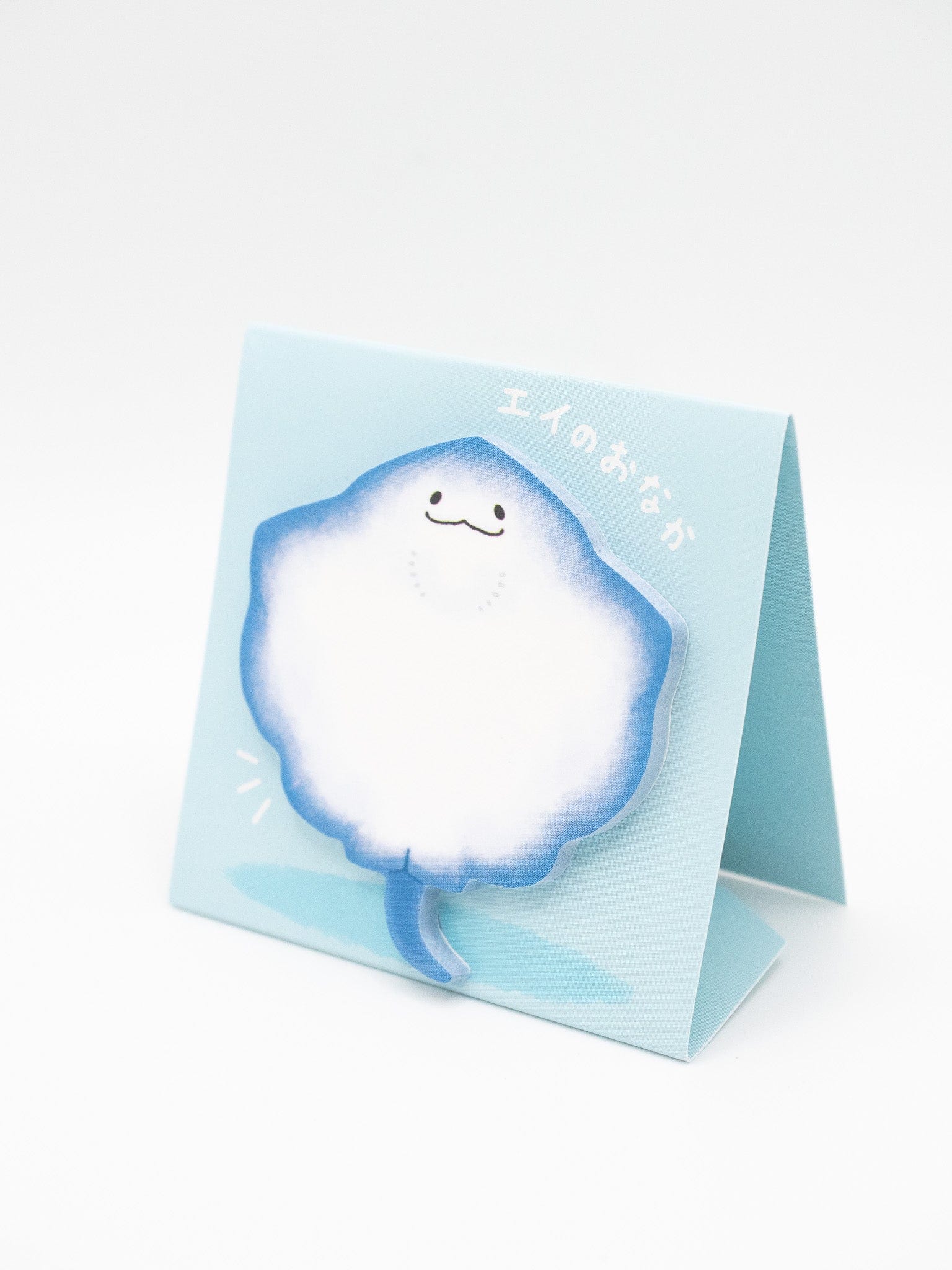 MIND WAVE Sticky Notes Stingray Tummy Standing Sticky Notes
