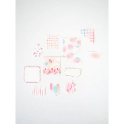 MIND WAVE Washi Stickers Pink Hocco Deco Sticker