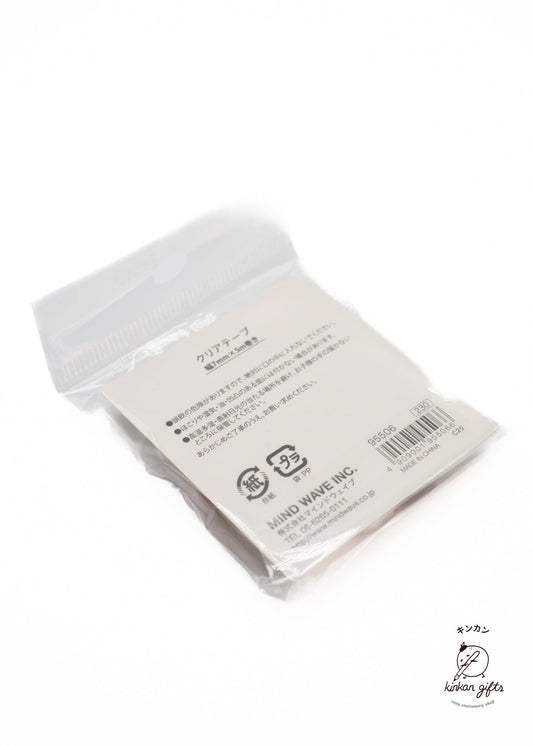 MIND WAVE Washi Tape Hokkori Ribbon Washi Tape Ribbon Clear 7mm