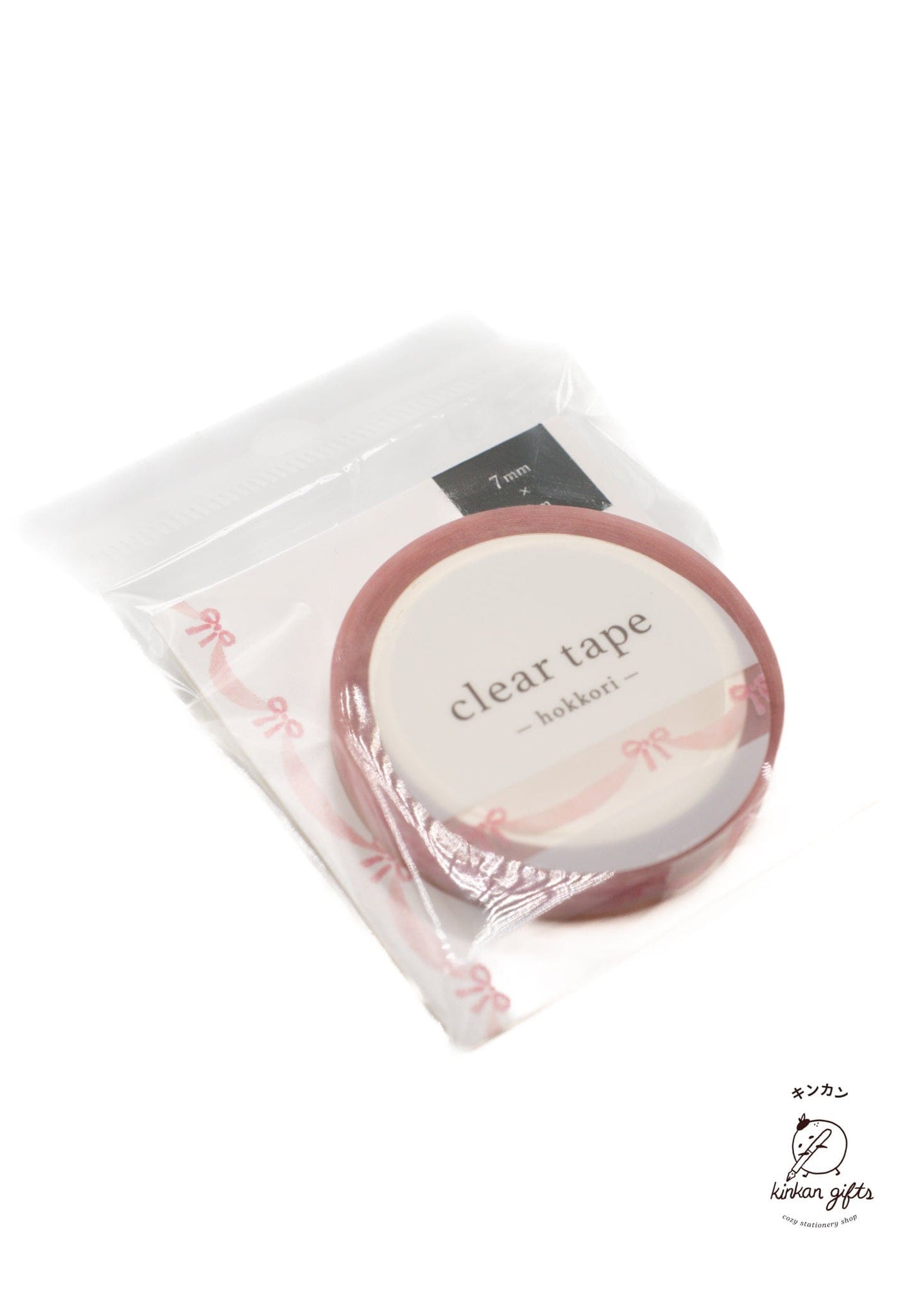 MIND WAVE Washi Tape Hokkori Ribbon Washi Tape Ribbon Clear 7mm