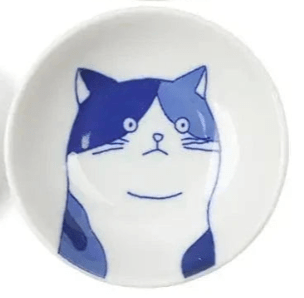 Miya Company Bowls, Plates & Dishes Calico Small Cat Bowl - Mino Ware