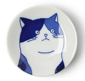 Miya Company Bowls, Plates & Dishes Calico Small Cat Plates - Mino Ware