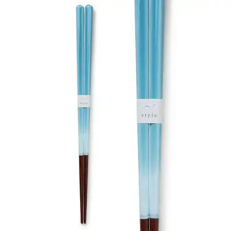 Miya Company Chopsticks Ombre Light Blue 9"