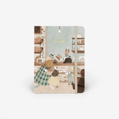 Mossery Monthly Planner + Weekly Vertical / 1st January 2026 - 31st December 2026 Bakery Logo 2026 Planner