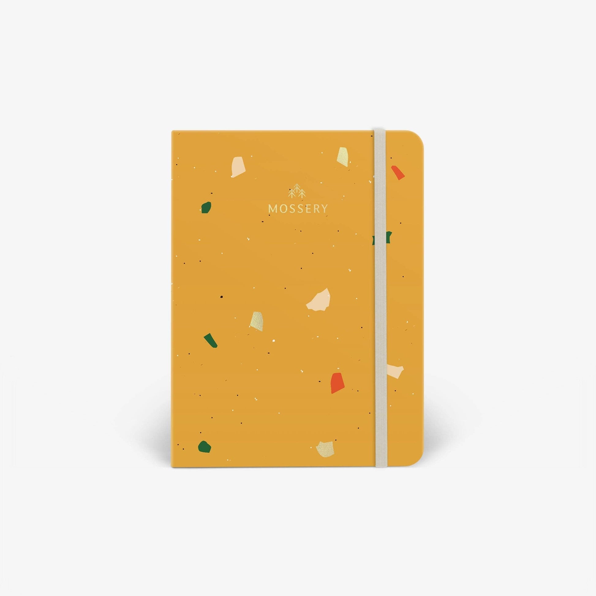 Mossery Monthly Planner + Weekly Vertical / Undated / 6 months Amber Half-Year Undated Planner (MLT_H701-LG)